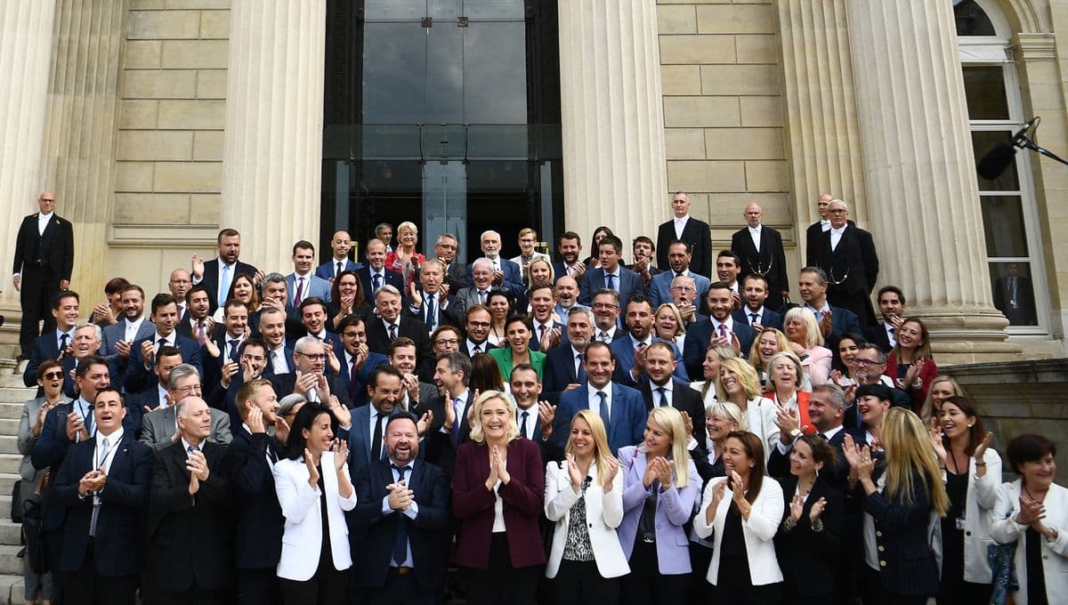 Le groupe RN compte désormais 126 députés à l'Assemblée Nationale